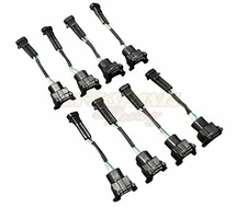 Wire Harness Adapter Mini Delphi Multec to Harness Jetronic EV1 Fuel Injector LS