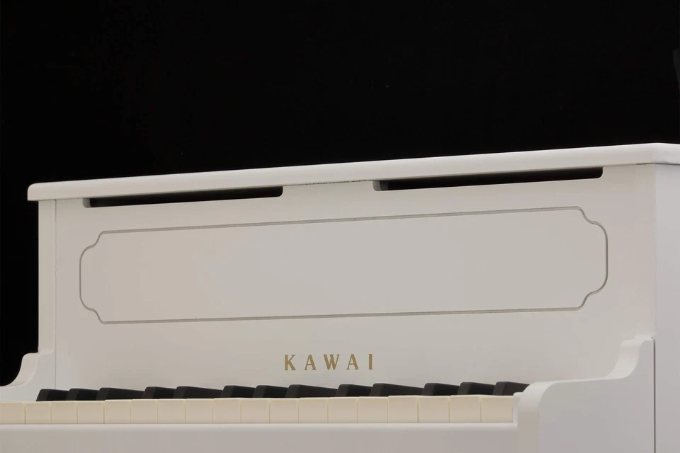 Pianoforte verticale KAWAI 32Key1152 colore bianco strumento musicale mini pianoforte giocattolo - Immagine 3 di 4