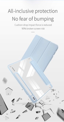 Smart Case Stand Cover Pen Holder For Samsung Galaxy Tab A7 A8 S6 S7+ S8+ Ultra - Picture 6 of 28