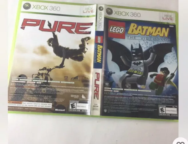 LEGO Batman: The Videogame and Pure 2 Pack - Xbox 360