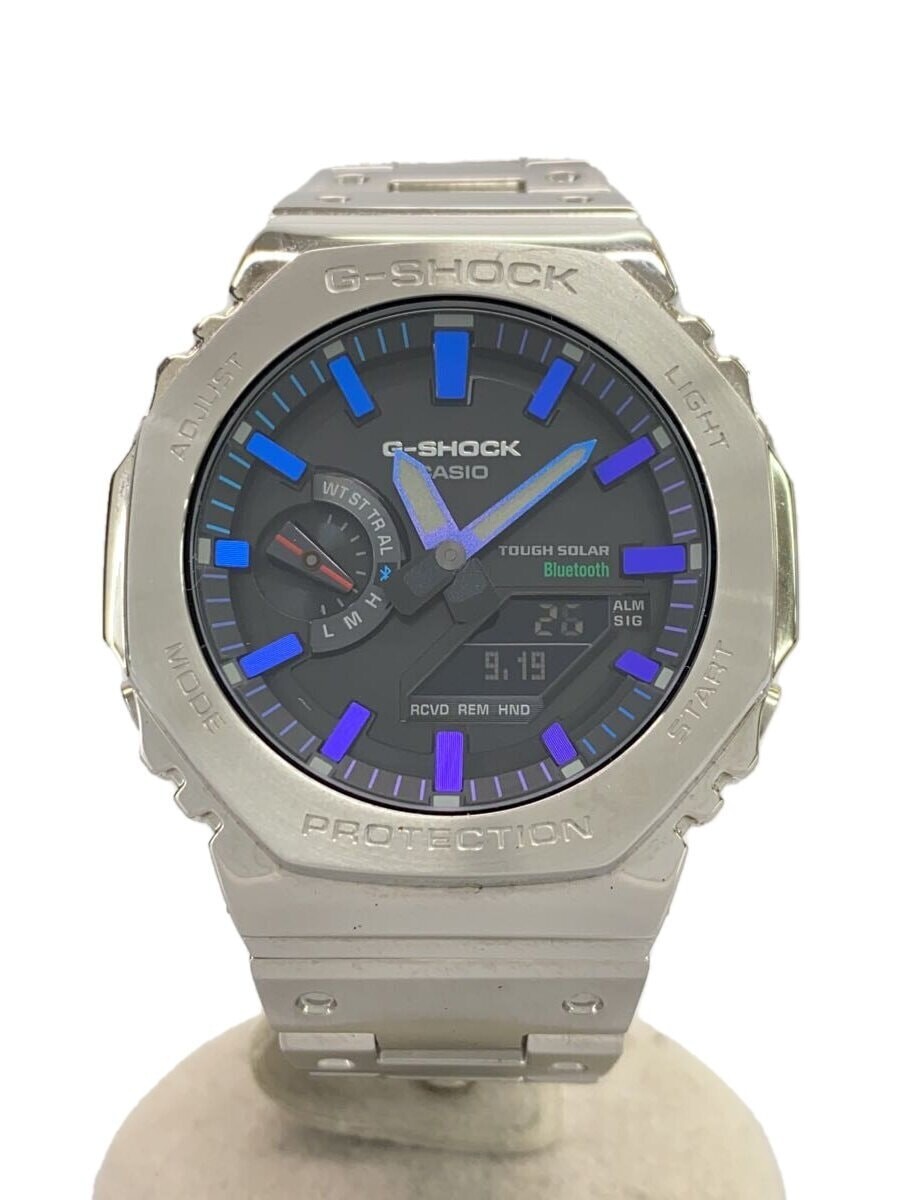 CASIO G-SHOCK GM-B2100PC-1AJF Silver Stainless Steel Solar CASIO G-SHOCK GM-B2100PC-1AJF Silver Stainless Steel Solar