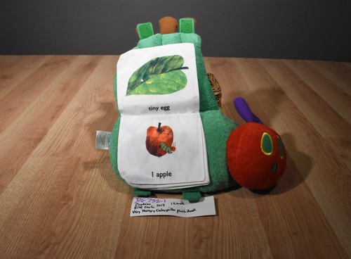 Zoobies Eric Carle's "The Very Hungry Caterpiller" 2013 Plush Book(310-752-1) - Picture 5 of 9