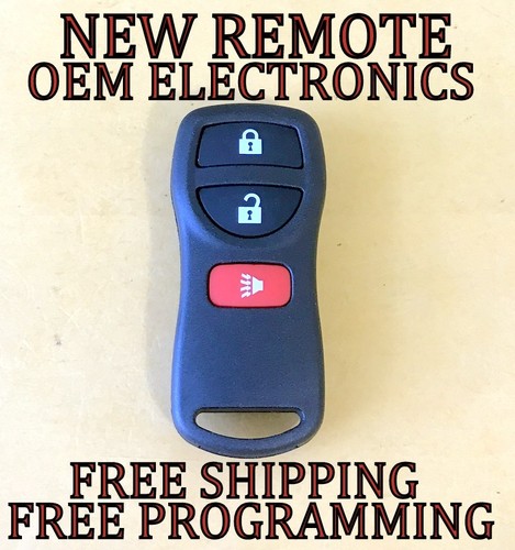 100% OEM NISSAN XTERRA FRONTIER TITAN KEYLESS REMOTE FOB TRANSMITTER KBRASTU15 e