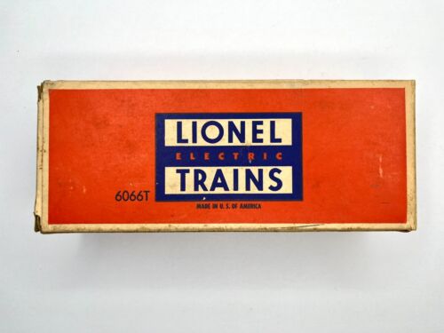 Vintage Original Box for Lionel #6066T Tender w/All Flaps - Original - Picture 3 of 8