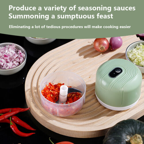 USB charging garlic blender and electric chopper - Kitchen gadgets - Picture 6 of 12