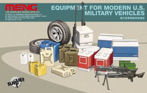 Meng Model SPS-014 1/35 Equipment for Modern U.S. Military Vehicles - Picture 1 of 3