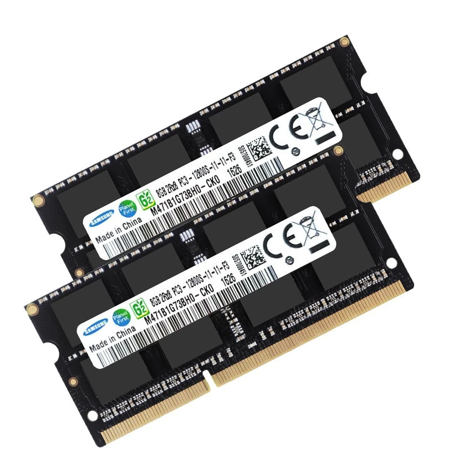 Samsung 16GB 8GB 4GB DDR3 1600MHz PC3-12800S SODIMM 204Pin Laptop Memory LOT BK - Image 4 of 4