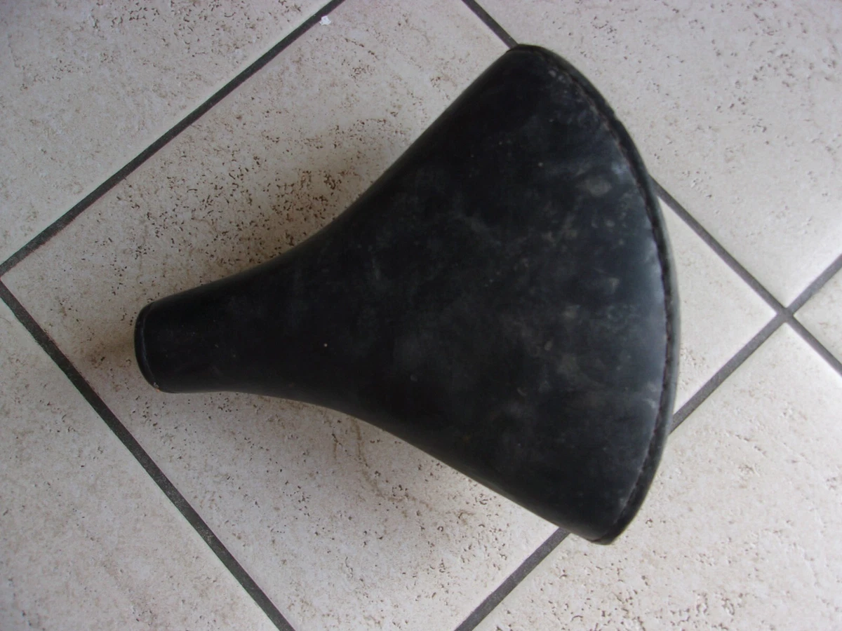Selle Vélo Ancienne Gelre - Simili Cuir Noir - Vélo Ville - Occasion Pays-Bas