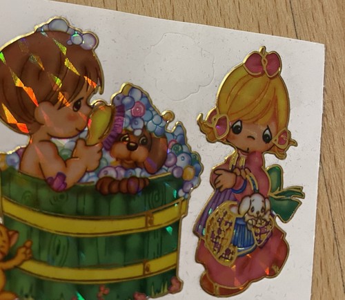 Vintage Sticker Glitzer - Bild 3 von 7