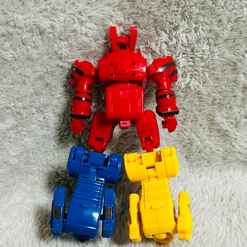 BANDAI Megazord Power Rangers Jungle Fury Sentai Gekirenger Geki Toja Mini pla - Picture 12 of 15