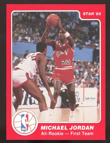1985-86 Star All Rookies #2 Michael Jordan NM-MT or Better