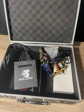 Solong tattoo Digital LCD Display P142-2 Tattoo Kit Tested /working
