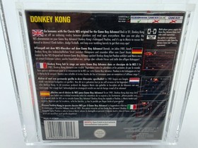 NINTENDO GAMEBOY ADVANCE - DONKEY KONG - VGA 90+ NM+/MT - NES CLASSICS RED STRIP