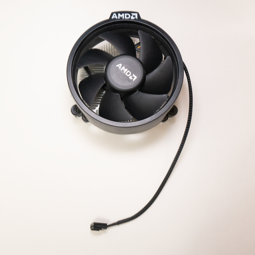 AMD 712-000052 90mm AM4 Aluminum Heatsink Fan (Used) box included