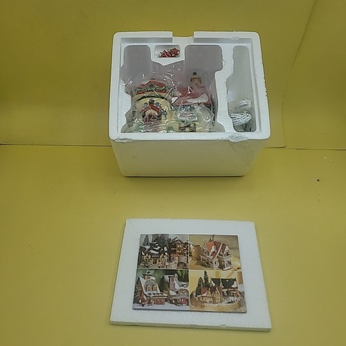Dept.56 North Pole Series Custom Stichers Taylor Lighted House Christmas #56400 - Picture 5 of 9