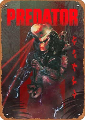 Starship Troopers & Predator COMBO Collectible Tin signs (Matte Finish) - Picture 3 of 6