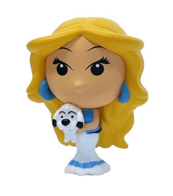 Asterix Falbala With Idefix Chibi Figure Figure Plastoy