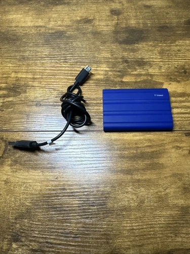 Samsung T7 Shield MU-PE1T0R 1TB USB 3.2 Gen 2 External Solid State Drive - Blue
