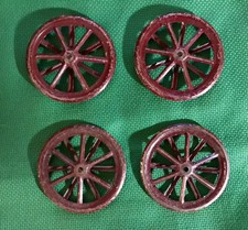 Very Rare - Gilbert Erector SPOKED WHEELS Variant Non Flanged 1913-1914