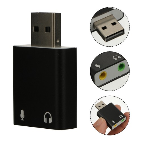 7 .1 USB External Sound Card Adapter for Headphones Stereo Audio - 第 1/12 張圖片