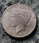 1925 Liberty Peace $1 Silver Coin. Actual coin shown in pictures.