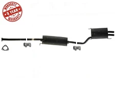 01-02 Acura MDX 3.5L Exhaust System Mufflers & Tail Pipe 3Pc (2) Mufflers & Pipe