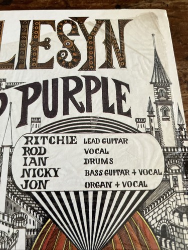 DEEP PURPLE The Book Of Taliesyn 1st PRESSING w/ HYPE STICKER in SHRINK Vinyl LP - Imagen 3 de 12