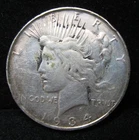 1934-D 90% SILVER PEACE DOLLAR - SCARCE DATE