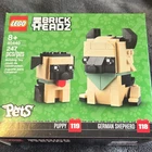 LEGO BrickHeadz Pets German Shepherd & Puppy 40440 Complete Set, 247pcs, Boxed