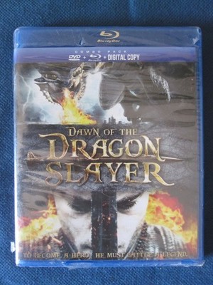 DAWN OF THE DRAGON SLAYER BLU RAY DVD MOVIE COMBO PACK NEW/SEALED! FREE SHIP!
