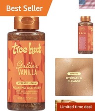 Gentle Golden Vanilla Foaming Wash - Perfect Valentine's Gift for Her, 18oz