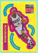 1996-97 Upper Deck Collector's Choice Sticker Card Glenn Robinson #S15 Bucks👍