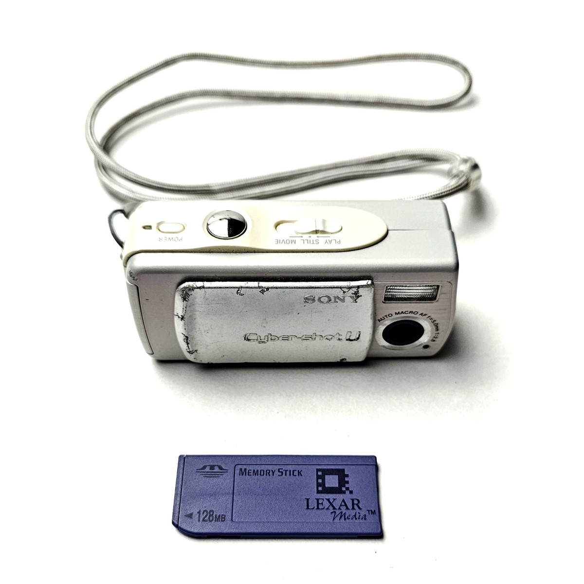 Sony Cyber-shot DSC-U10 1.3MP Digital Camera - Silver for