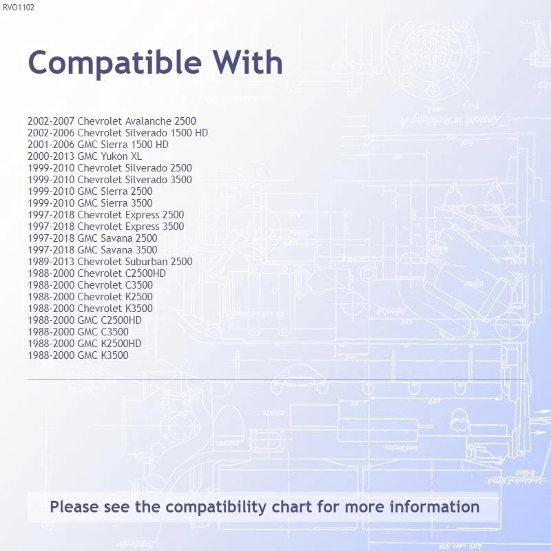 Rueda pulida de 18" para GMC Savana 3500 1997-2018 - RVO1102 Foto 3 de 4