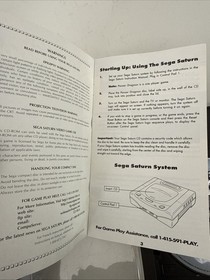 RARE Vintage Panzer Dragoon (Sega Saturn, 1995) CIB Complete w/ Manual