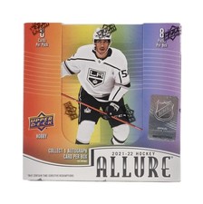 2021/22 Upper Deck Allure Hockey Hobby Box English Factory Sealed
