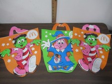 McDonald's lot of 3 Trick or Treat bags 1990 NICE NEW