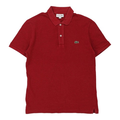 Lacoste Poloshirt - Medium Rot Baumwolle