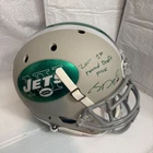 Sam Darnold Autographed Full Size Jets Schutt Replica Helmet (Beckett COA) Read!
