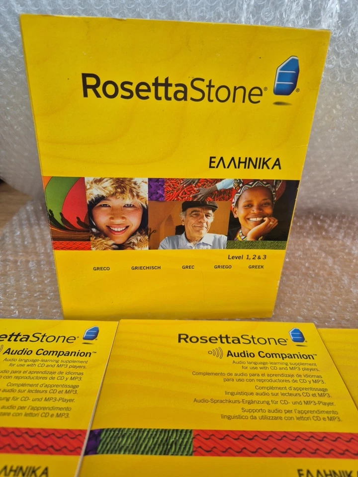 Rosetta Stone GREEK Level 1 2 3 Language Learning Software CD - Image 2 of 2