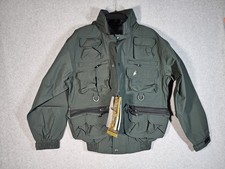 Frogg Toggs Cascades Wading Jacket Mens Size Small Dark Green New W Tags