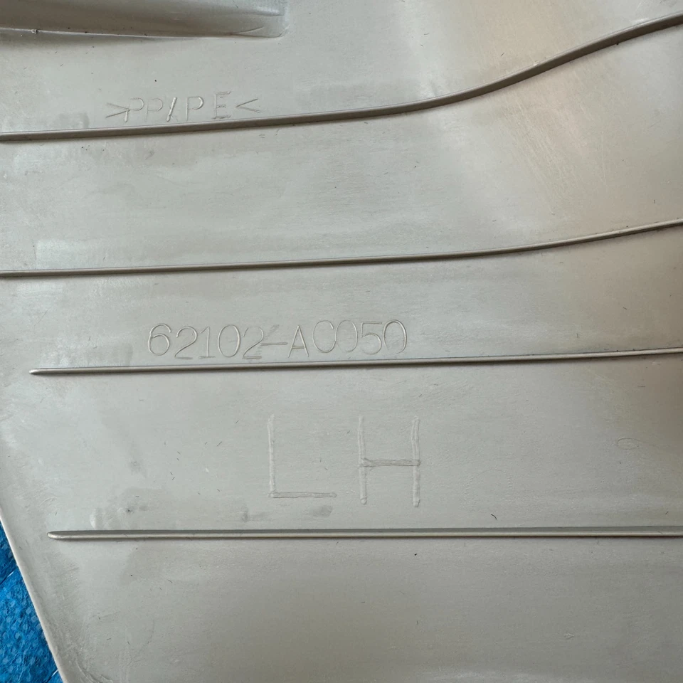 05-12 Toyota Avalon Frontal Izquierdo Driver Trim Kick Panel Bisel OEM FA02 (marfil) Foto 2 de 4