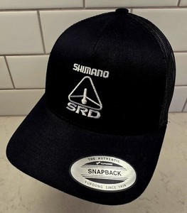 SHIMANO SRD Adult Adjustable Snap-Back Ball Cap Breathable Mesh