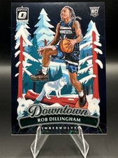 2024-25 Donruss Optic Rob Dillingham Downtown RC SP #23 Timberwolves