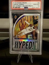 2019-20 Panini Prizm - Get Hyped! LeBron James #2 Silver Prizm