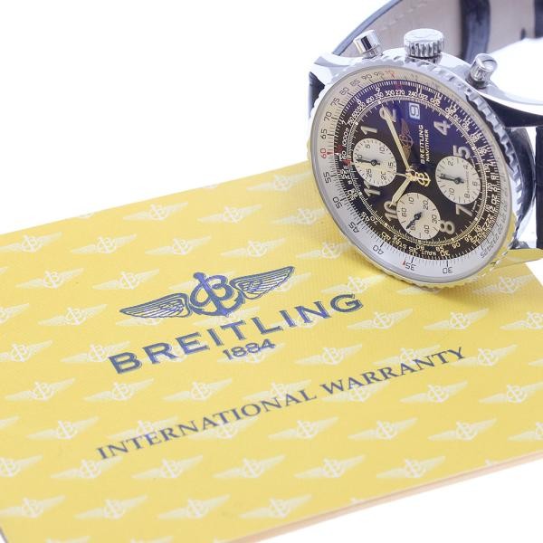 BREITLING NAVITIMER A13022.1 SS Black #C21769
