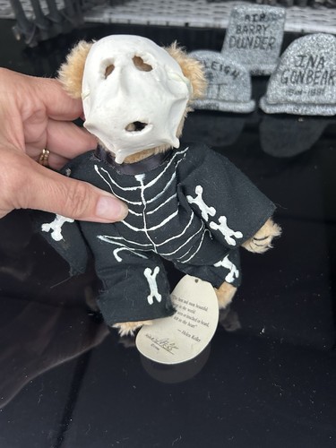 Boyds Bears Haunted Graveyard Spooky Kooky Bear ground” - Picture 17 of 24