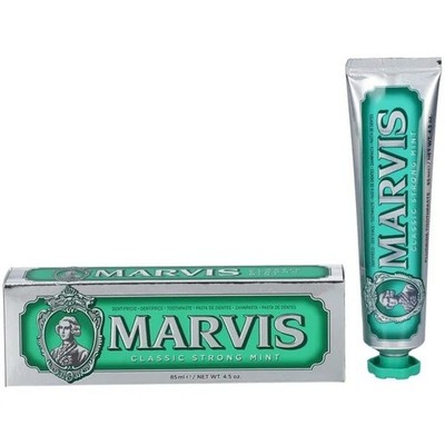 Marvis Smoke Whitening Mint Classic Strong Mint Cinnamon Mint Toothpaste 3.8 oz