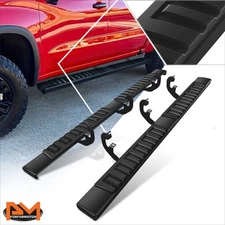 For 19-25 Silverado/Sierra Crew Cab 6" Aluminum Side Step Bar Running Boards