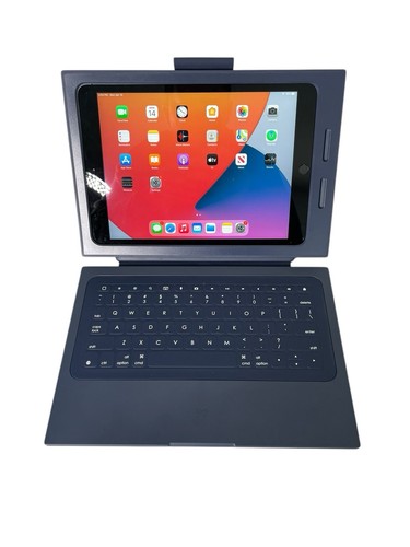 🔥🔥Apple iPad 5th Gen 128GB |A1822| Wi-Fi + Logitech Keyboard | Touch ID | MINT - Picture 1 of 14